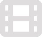A movie film reel logo